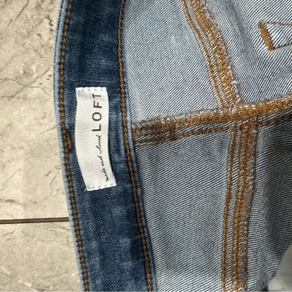 LOFT Blue Women Jeans The Curvy Skinny 8/29 - Picture 3 of 6